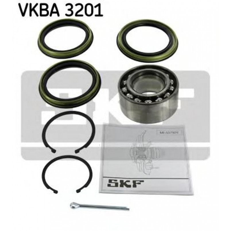 VKBA 3201 SKF Підшипник кульковий d>30